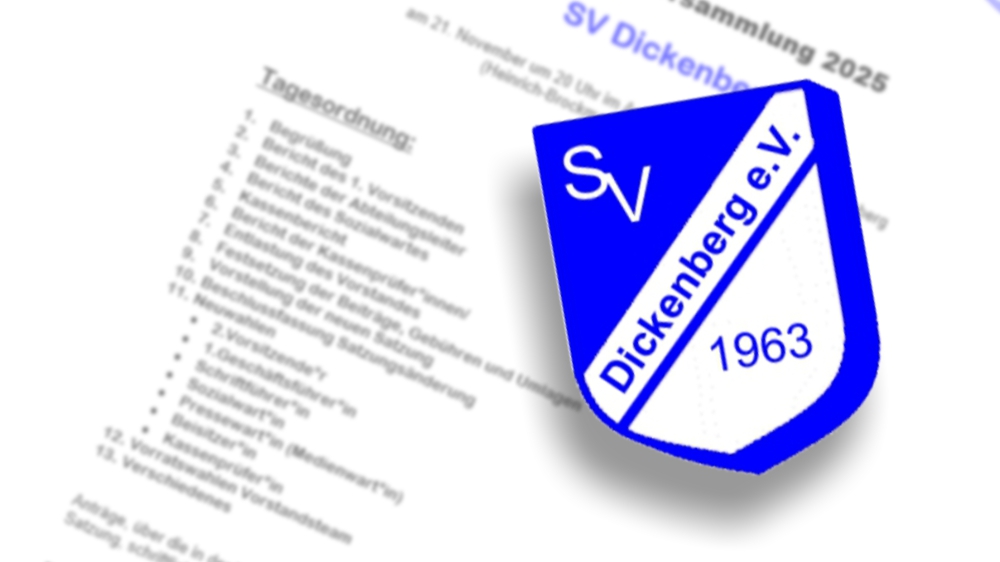 Mitgliederversammlung am 21. November